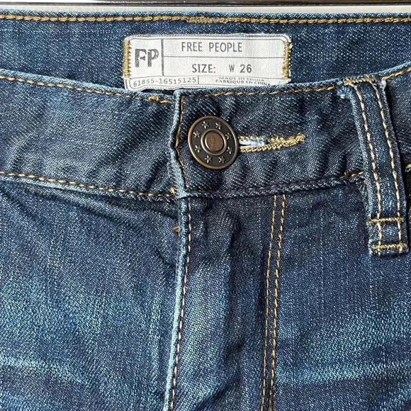 Free  People Mid Rise Skinny Jean - Picture 5 of 12